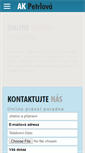 Mobile Screenshot of online-pravni-poradna.cz